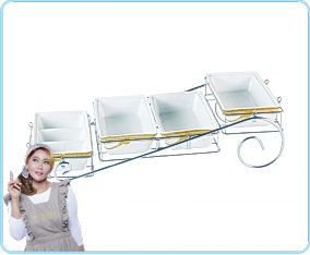 B808 Lily Wadah dengan Rak